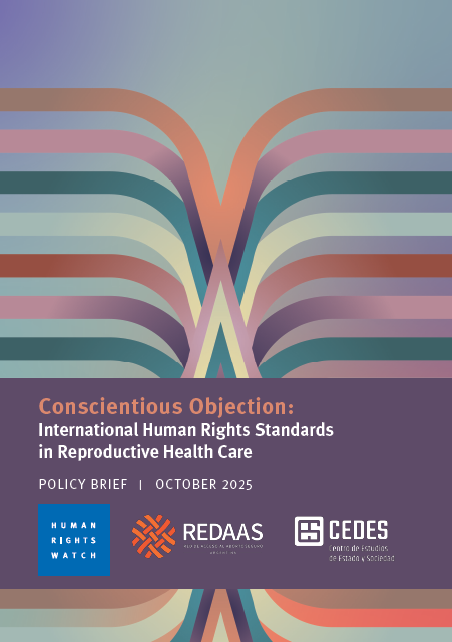 Conscientious Objection International Human Rights Standards in Reproductive Health Care